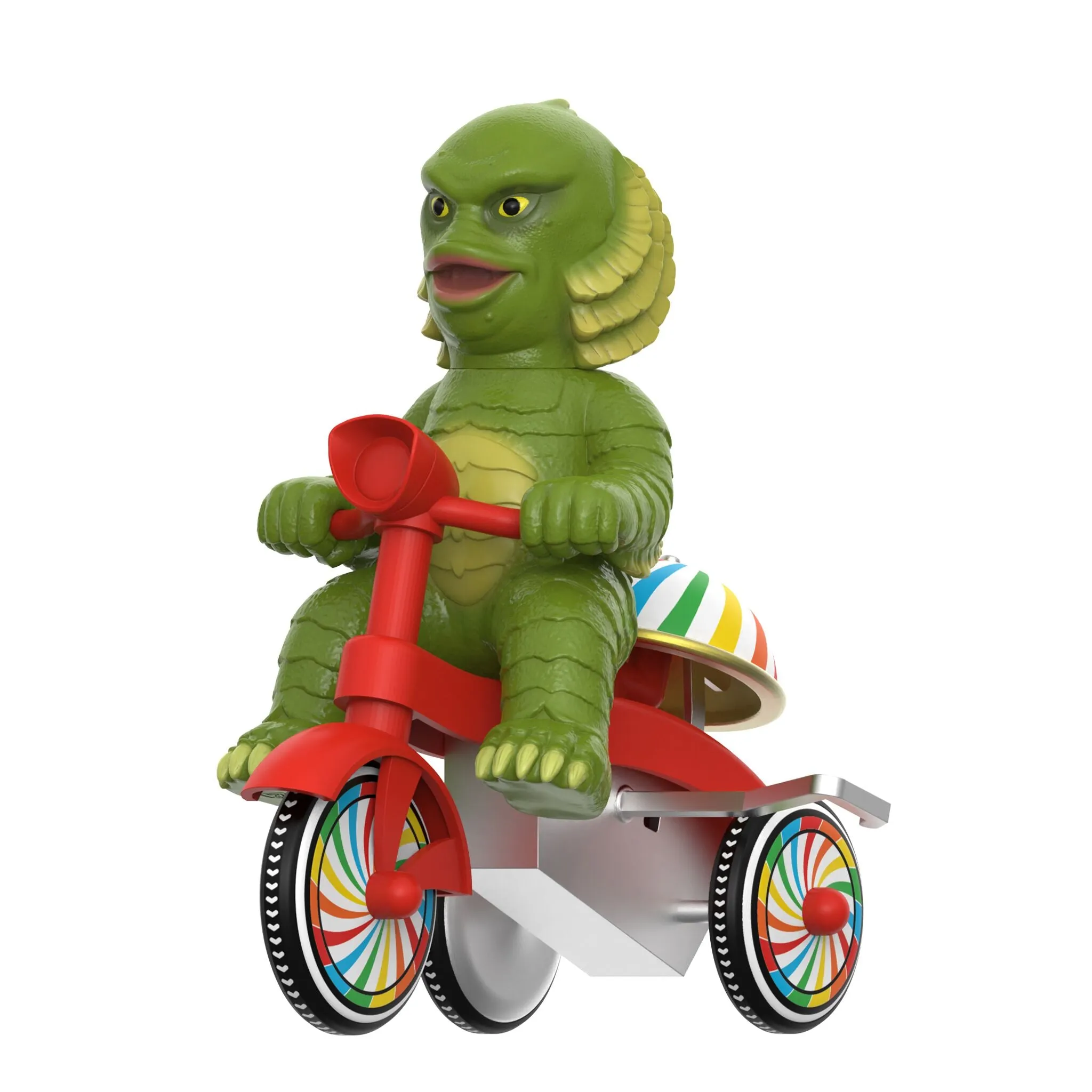 Universal Monsters Super Cycles - Creature from Black Lagoon (Light Green w/ Red Trike)