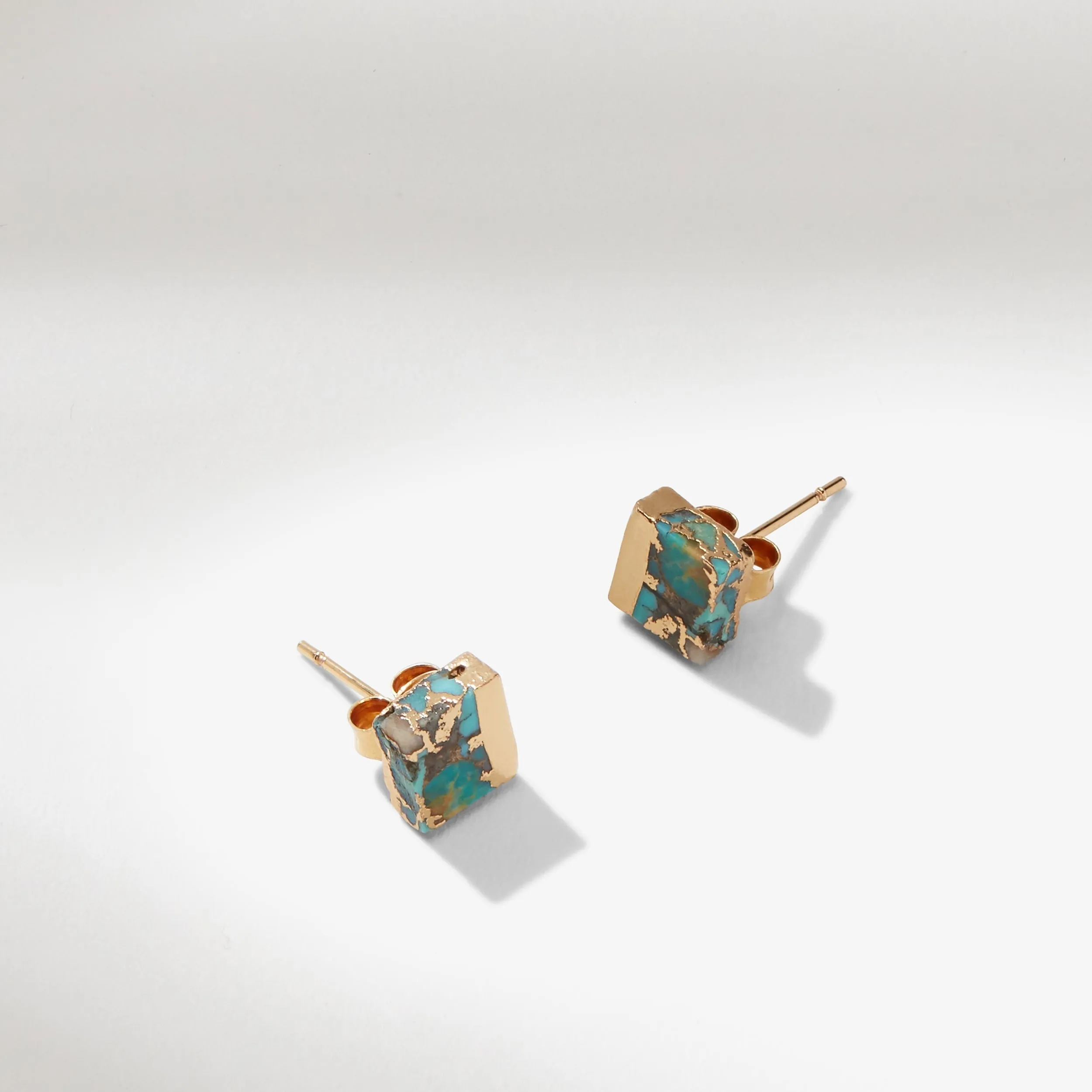 Winona Earrings :: Turquoise