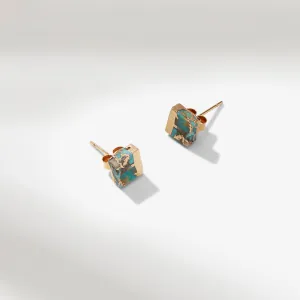 Winona Earrings :: Turquoise