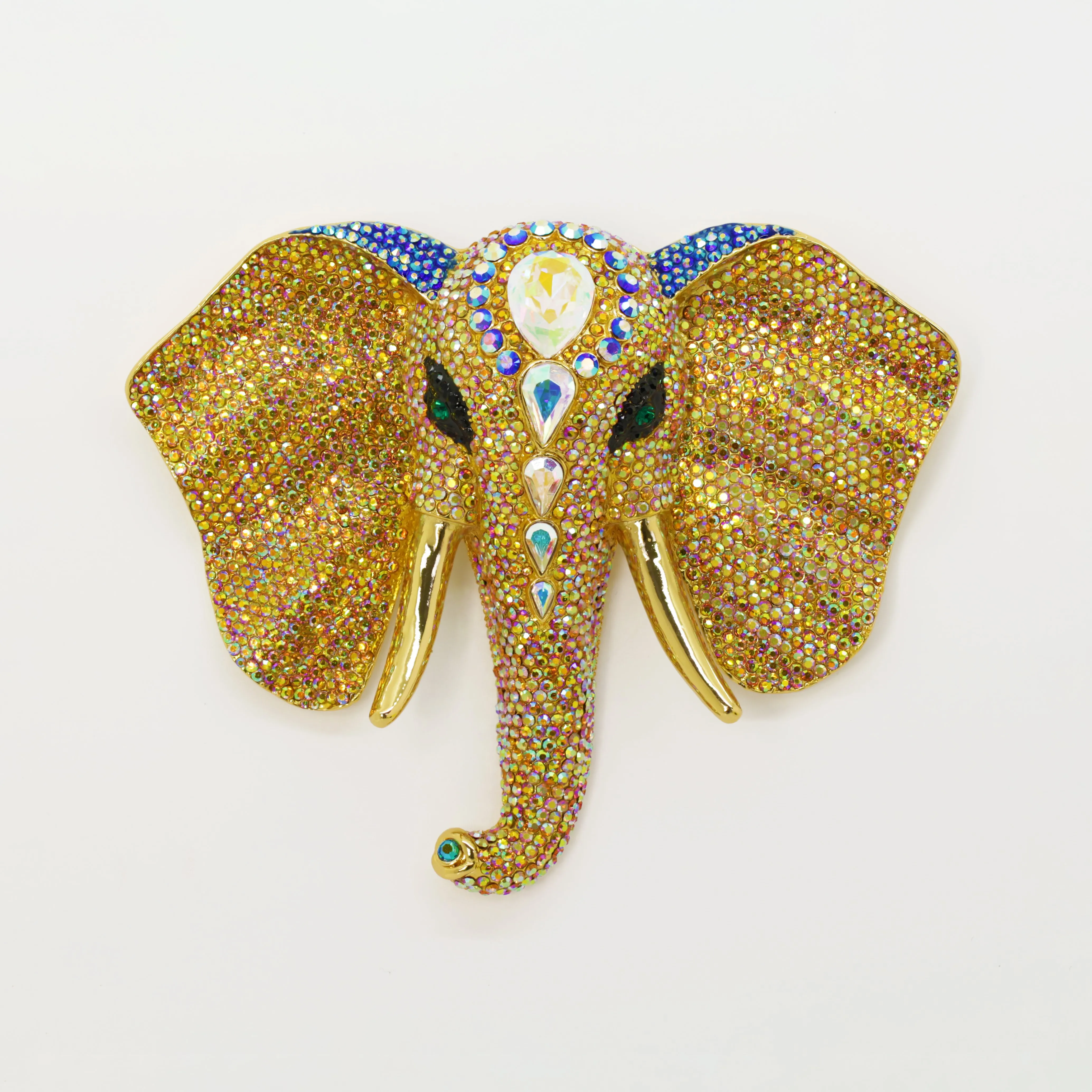 Wise Elephant Brooch